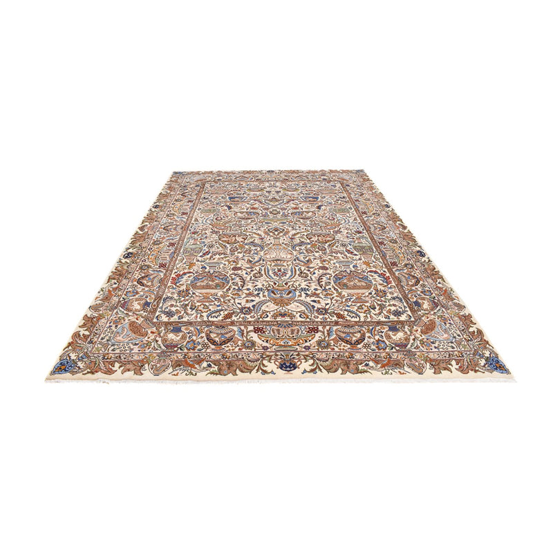 Kaschmar Teppich 301x408cm - Perserteppich - dunkelbeige