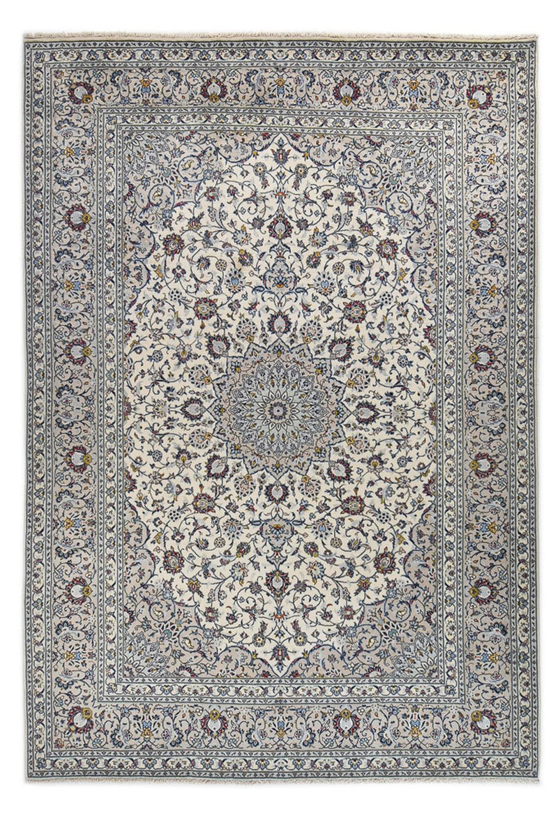 Keshan Teppich 245x354cm - Perserteppich - grau