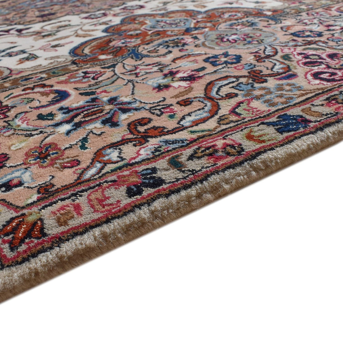 Kaschmar Teppich 255x348cm - Perserteppich - creme