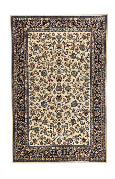 Maschad Teppich 198x305cm - Perserteppich - sand
