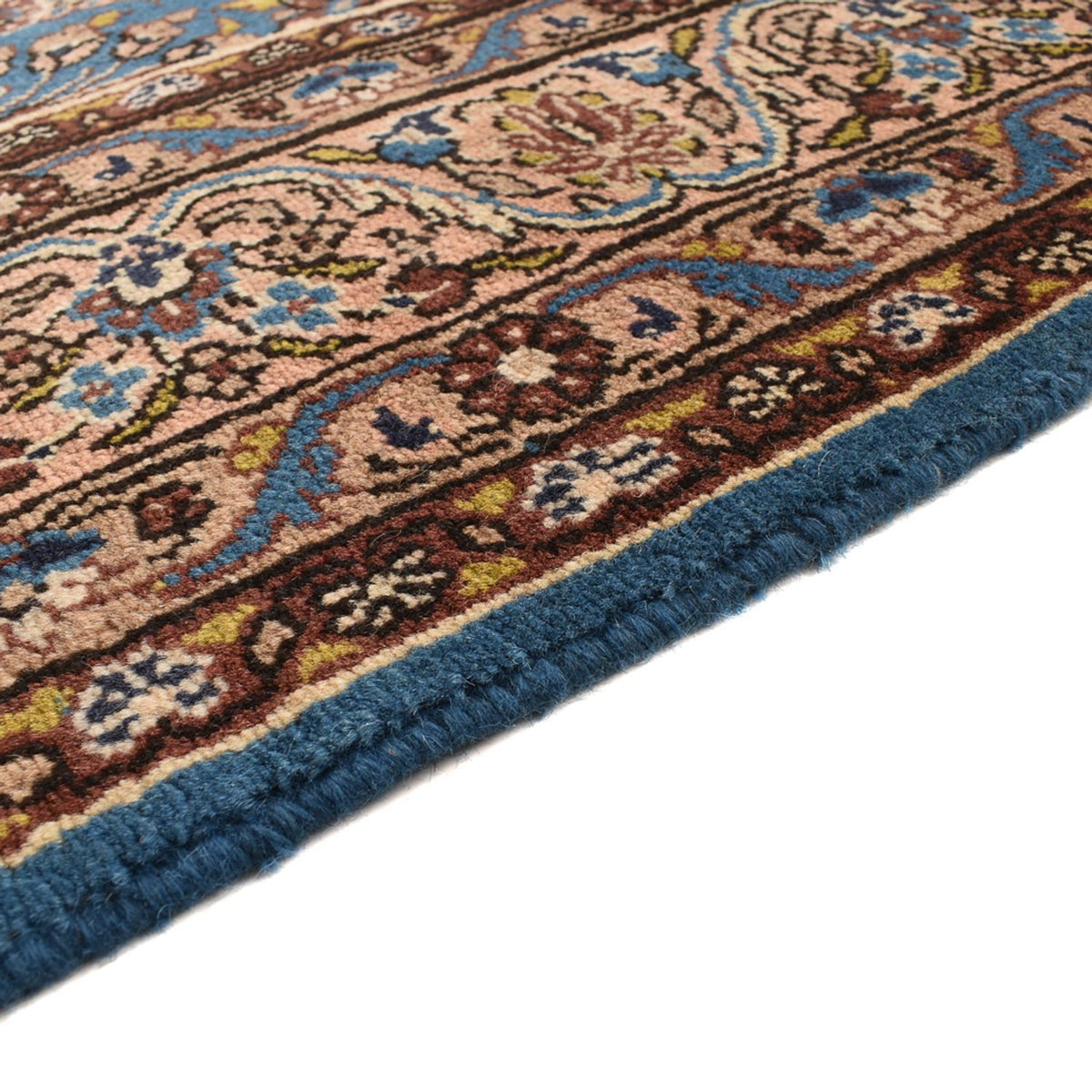 Mehraban Teppich 204x288cm - Perserteppich - seeblau