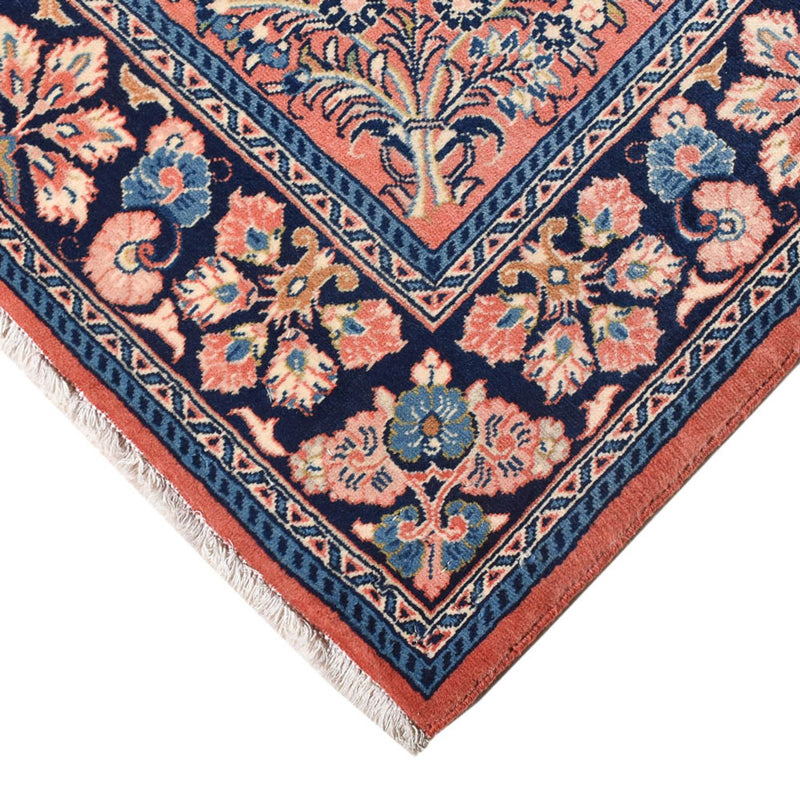 Sarough Teppich 139x205cm - Perserteppich - orange