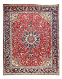 Täbriz - 40 Raj Teppich 300x387cm - Perserteppich - rot – product image