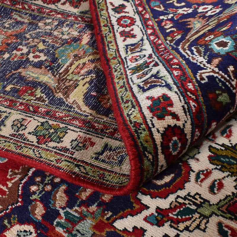 Täbriz - 40 Raj Teppich 300x387cm - Perserteppich - rot