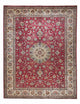 Täbriz - 40 Raj Teppich 318x418cm - Perserteppich - rot