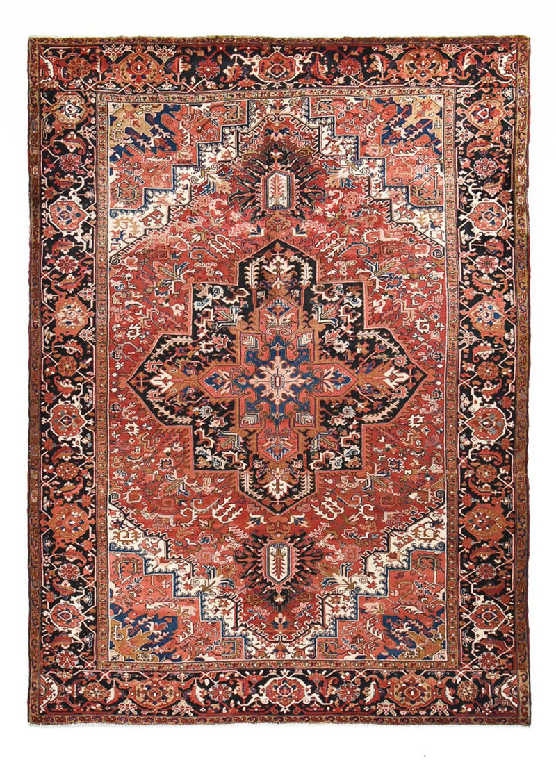 Heriz Teppich 300x406cm - Perserteppich - hellrot