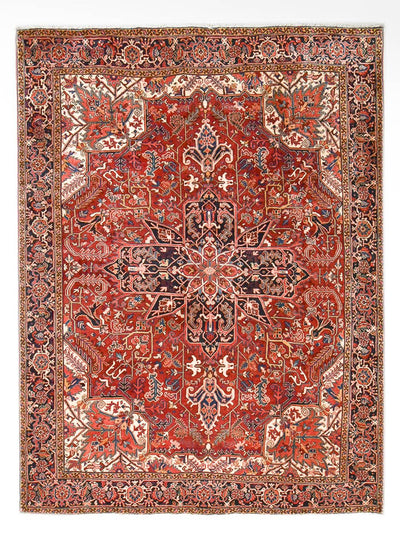 Heriz Teppich 282x386cm - Perserteppich - rot