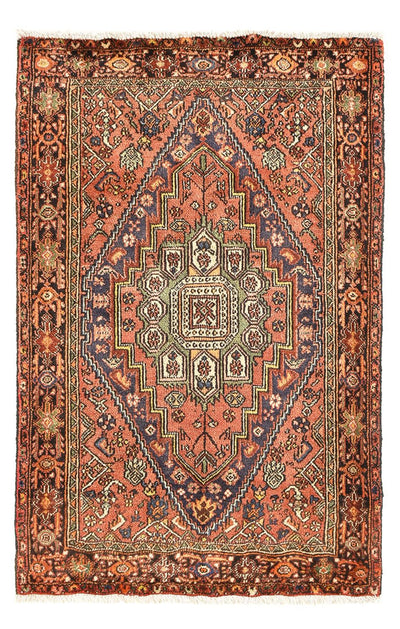 Gholtogh Teppich 80x120cm - Perserteppich - hellrot