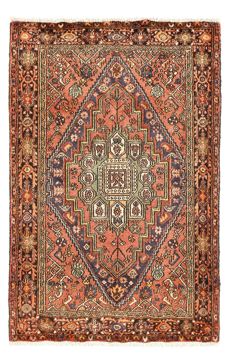 Gholtogh Teppich 80x120cm - Perserteppich - hellrot