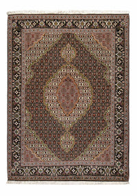 Täbriz - 40 Raj Teppich 150x203cm - Perserteppich - dunkelbraun – product image