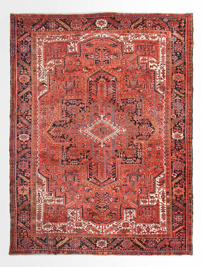 Heriz Teppich 305x402cm - Perserteppich - rot