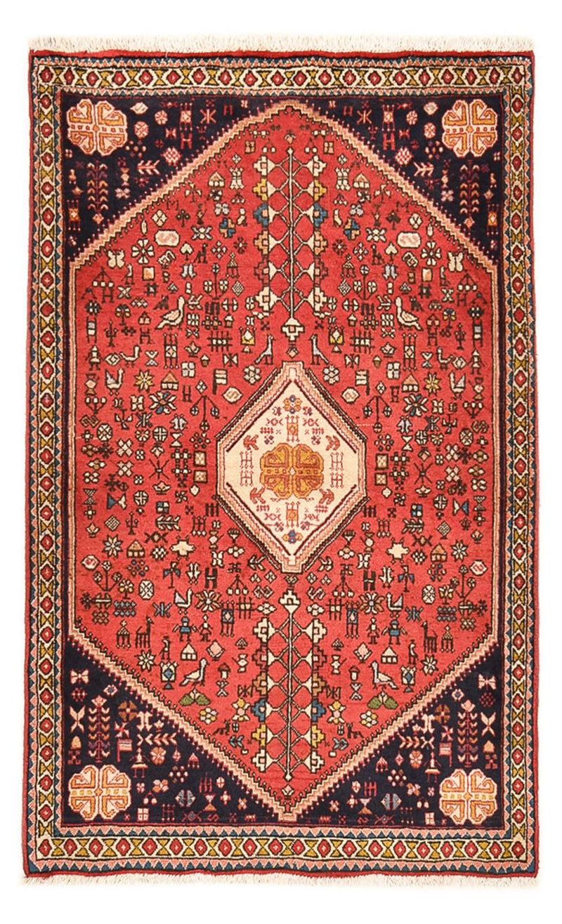 Perserteppich - Nomadic - 97 x 148 cm - rot