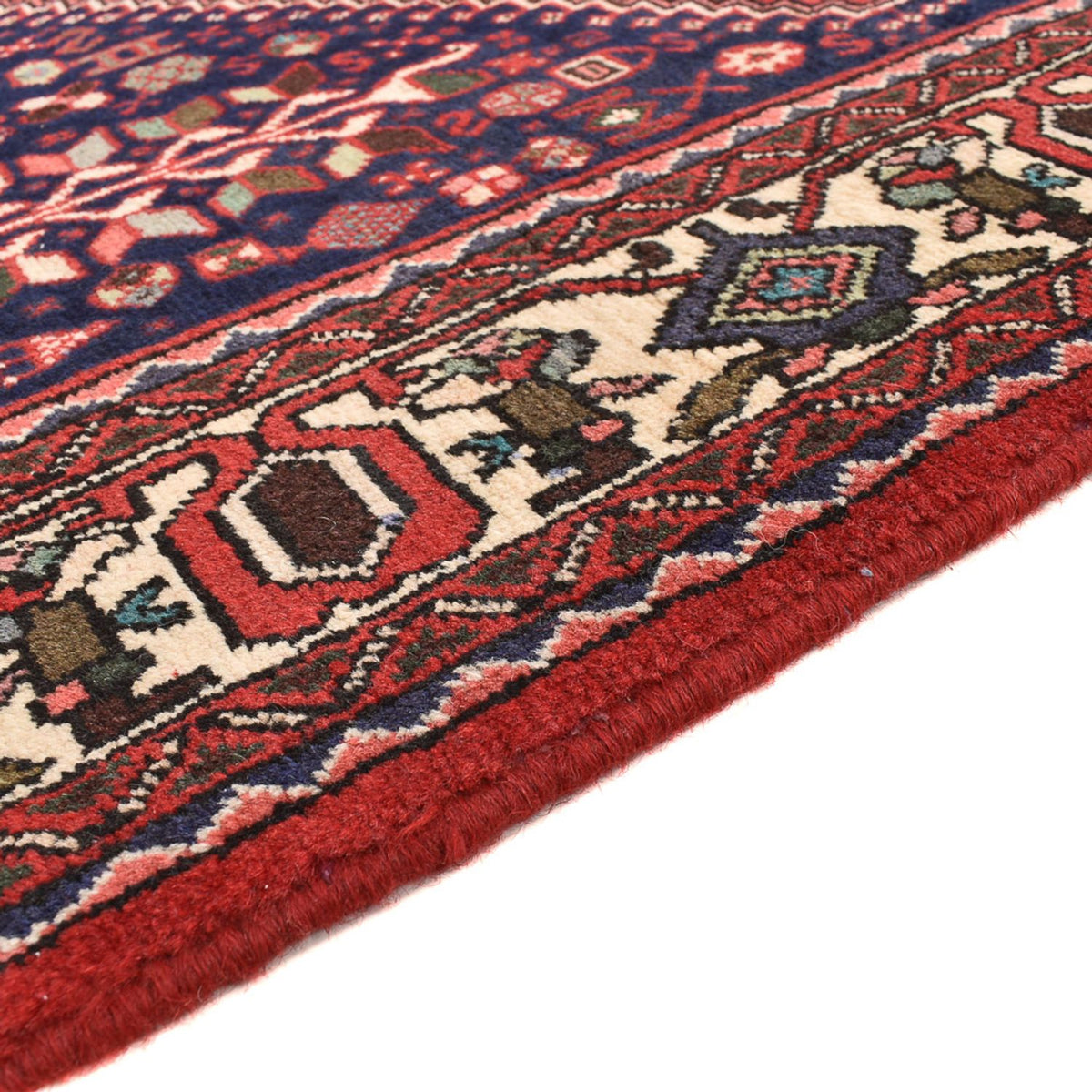 Perserteppich - Nomadic quadratisch  - 199 x 208 cm - rot