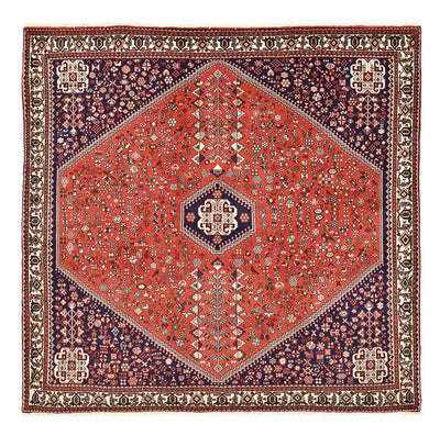 Abadeh Teppich 201x202cm - Perserteppich - rot