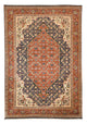 Sarough Teppich 198x298cm - Perserteppich - dunkelblau