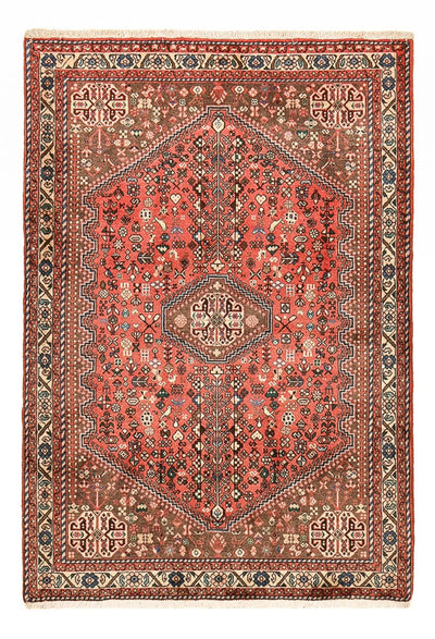 Abadeh Teppich 102x147cm - Perserteppich - hellrot