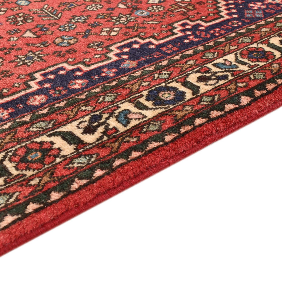 Perserteppich - Nomadic - 102 x 144 cm - rot