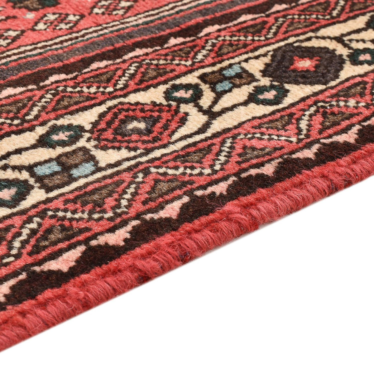 Abadeh Teppich 102x150cm - Perserteppich - rot