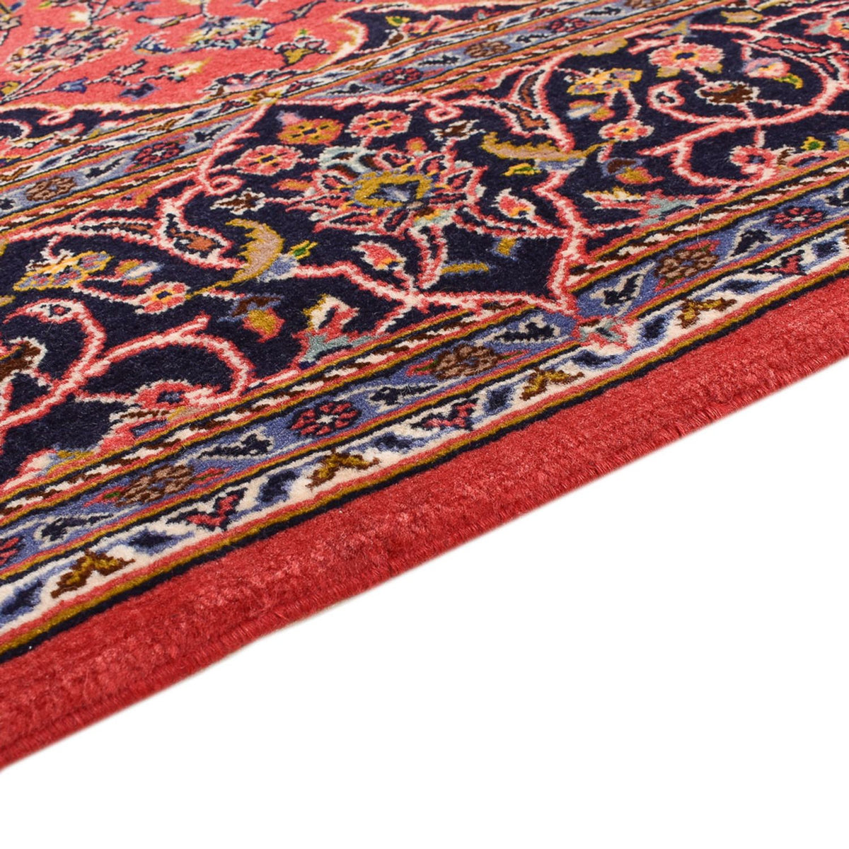 Perserteppich - Keshan - 142 x 222 cm - hellrot