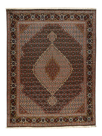 Täbriz - 40 Raj Teppich 150x195cm - Perserteppich - dunkelbraun – product image