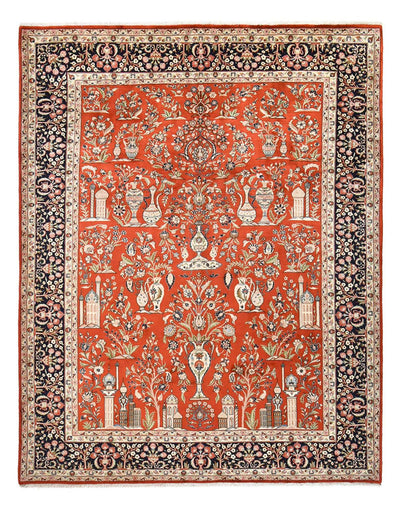Golpayegan Teppich 304x395cm - Perserteppich - rot