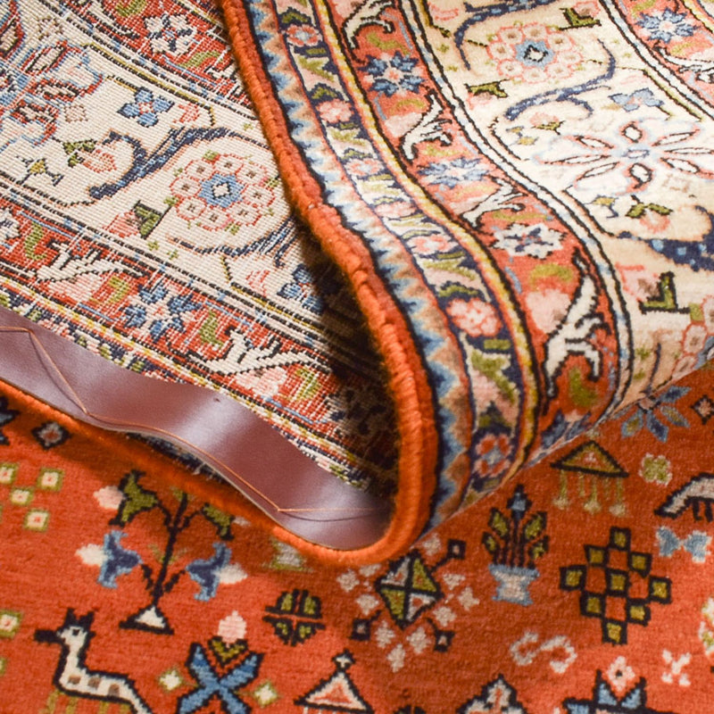 Abadeh Teppich 198x316cm - Perserteppich - hellrot