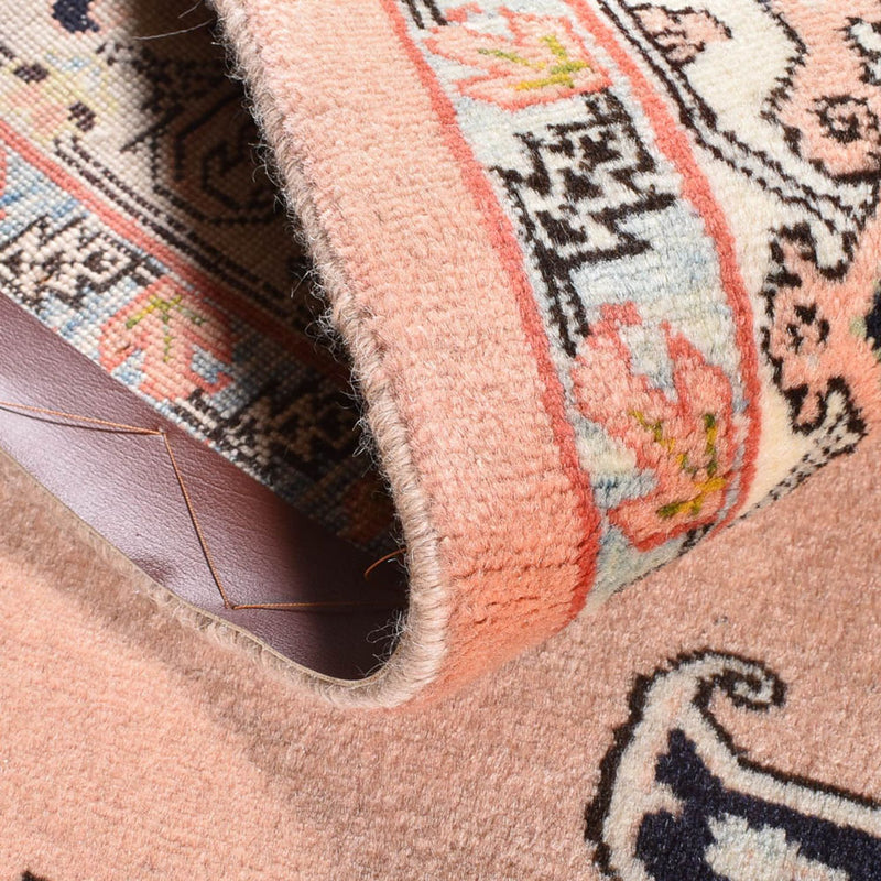 Ardebil Teppich 140x205cm - Perserteppich - rosa