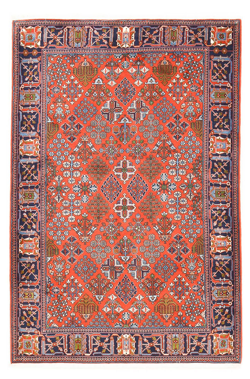 Joshaghan Teppich 138x204cm - Perserteppich - hellrot