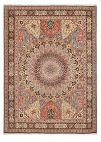Täbriz - 50 Raj Teppich 298x396cm - Perserteppich - dunkelbeige – product image