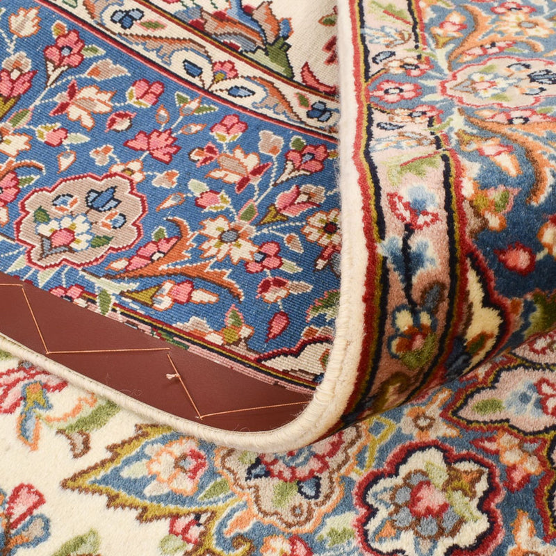 Rafsanjan Teppich 148x243cm - Perserteppich - dunkelbeige