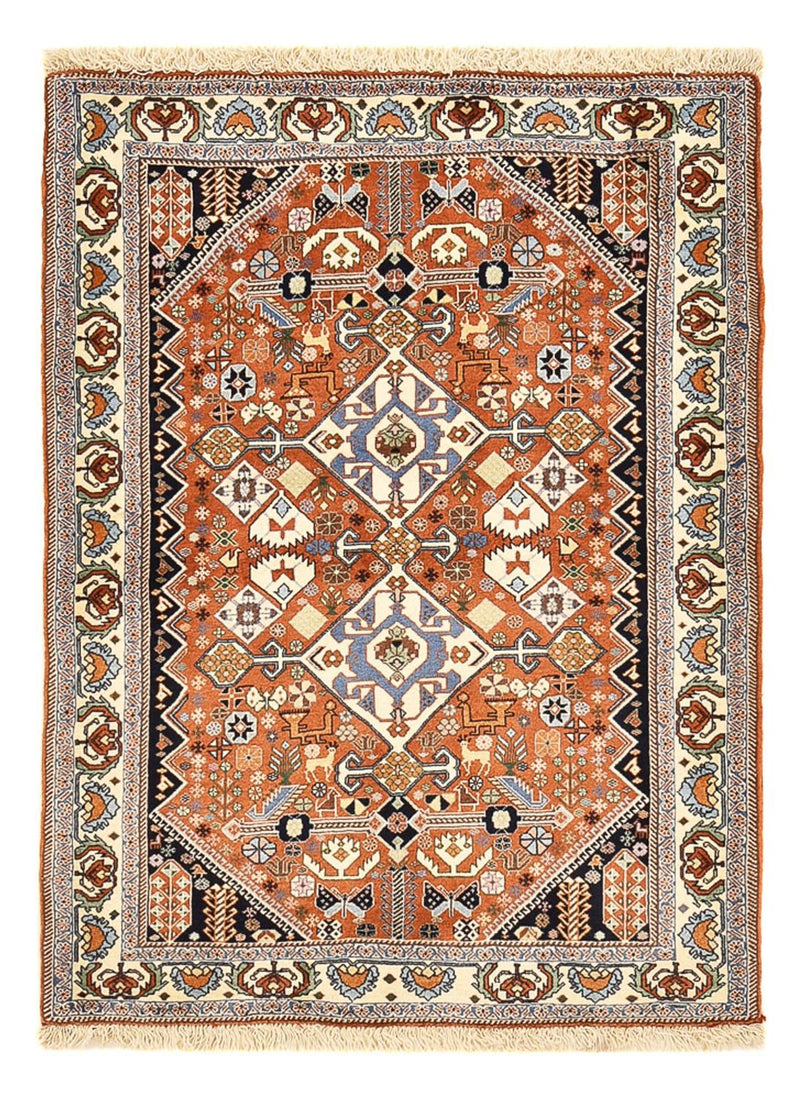 Kaschkuli Teppich 109x150cm - Perserteppich - mehrfarbig