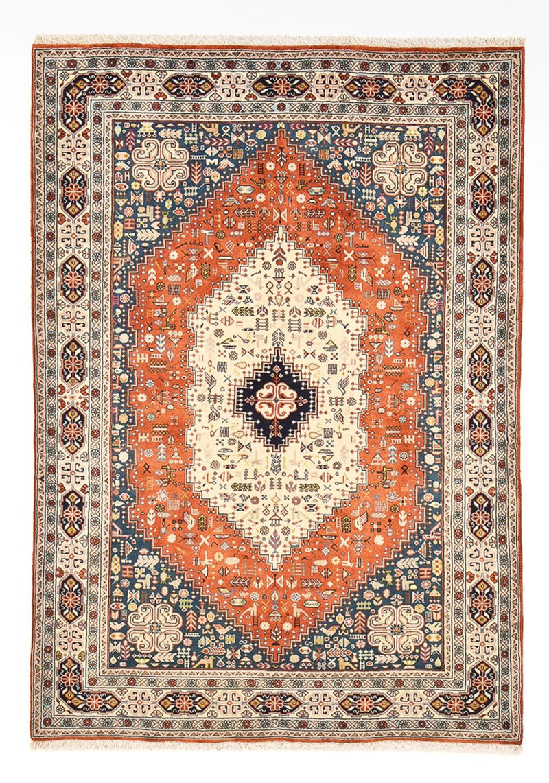Kaschkuli Teppich 147x205cm - Perserteppich - mehrfarbig