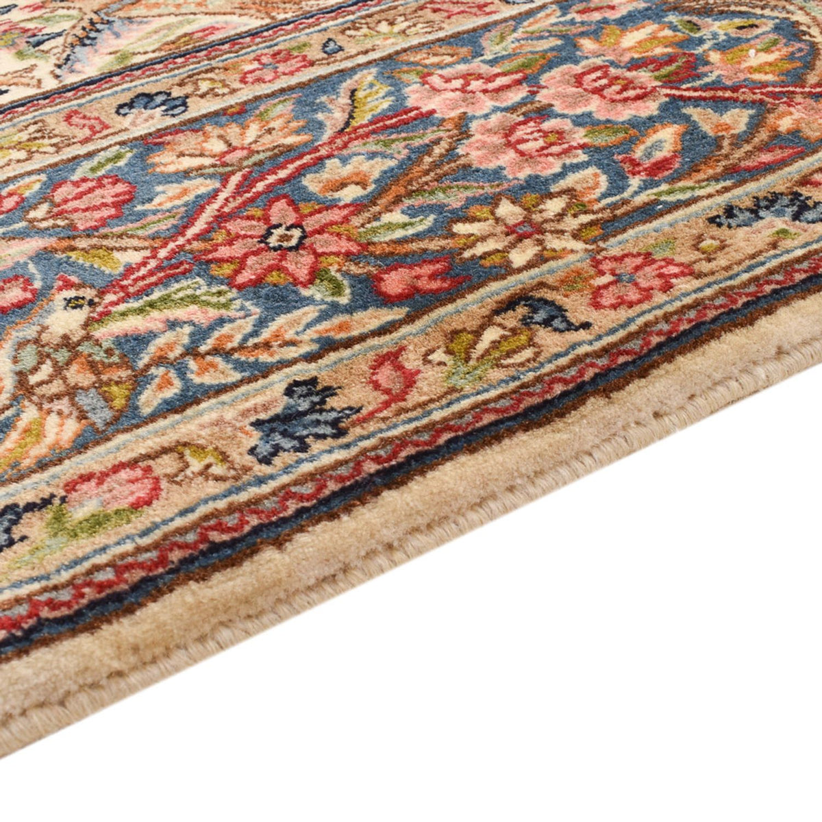 Rafsanjan Teppich 177x271cm - Perserteppich - dunkelbeige