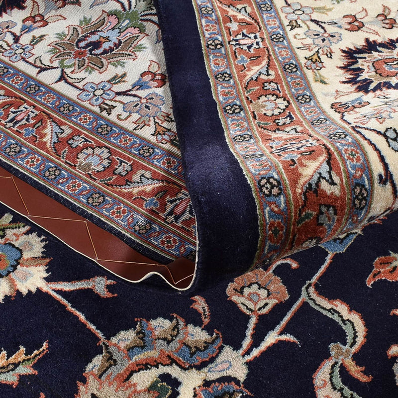 Maschad Teppich 300x390cm - Perserteppich - dunkelblau