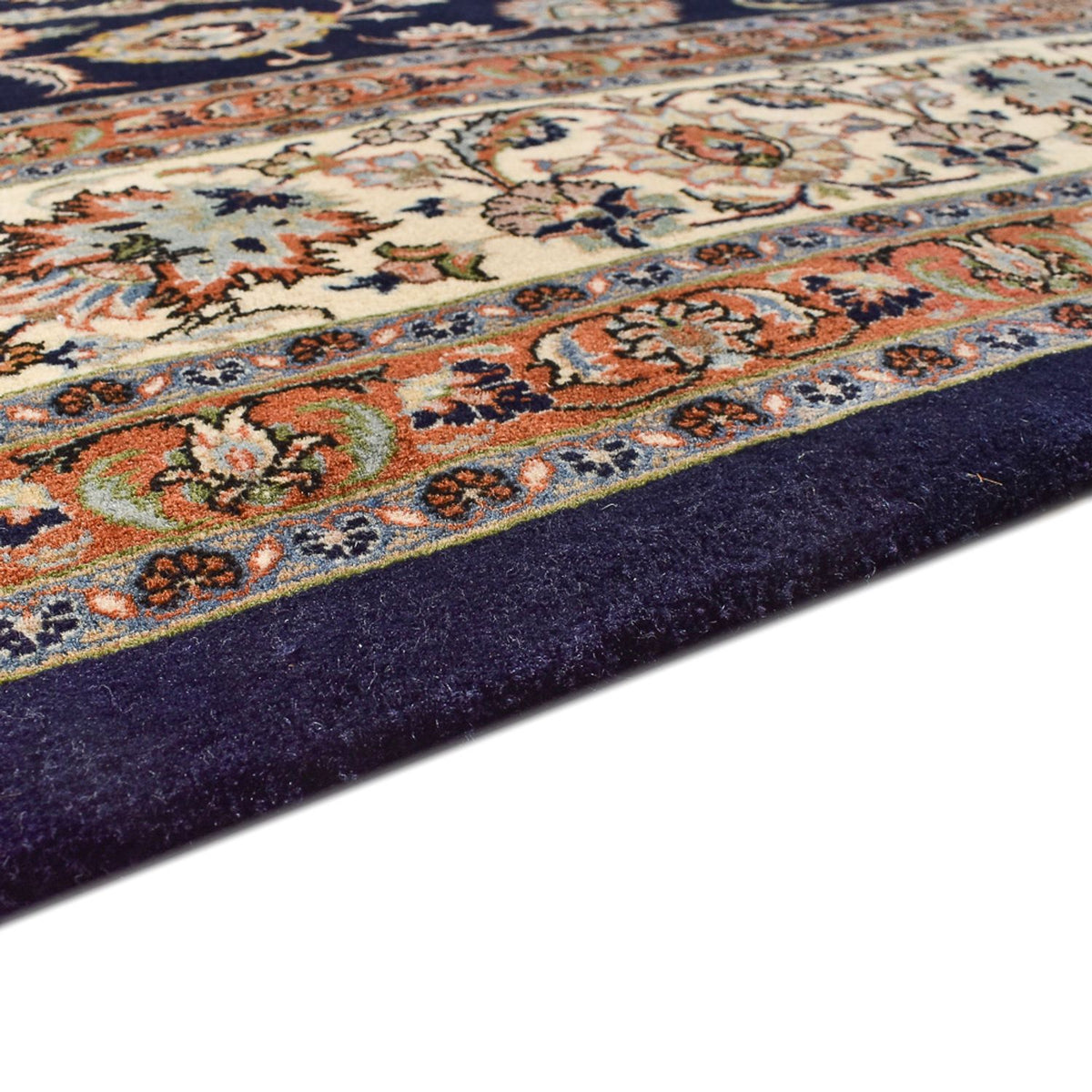 Maschad Teppich 290x387cm - Perserteppich - dunkelblau