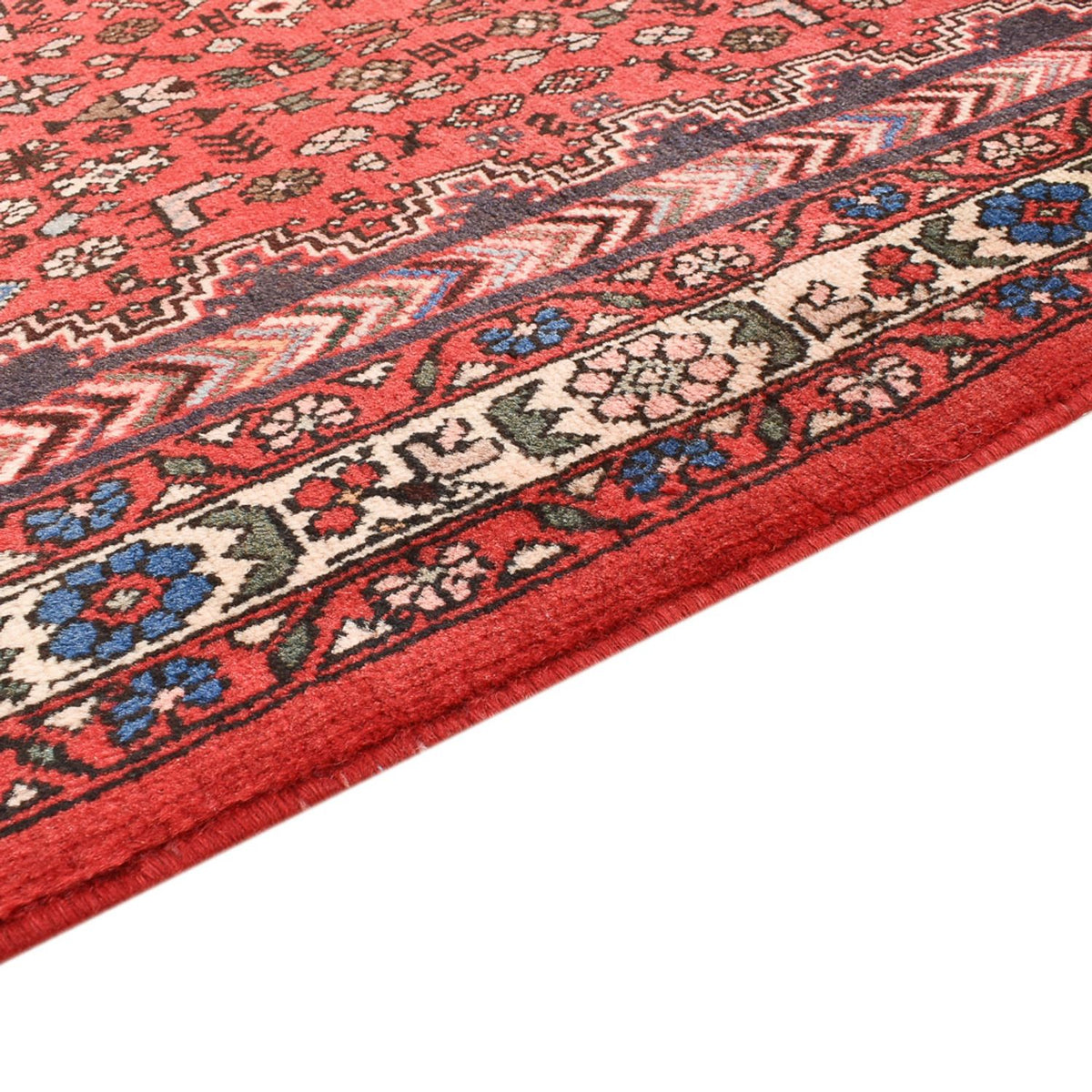 Abadeh Teppich 107x153cm - Perserteppich - rot