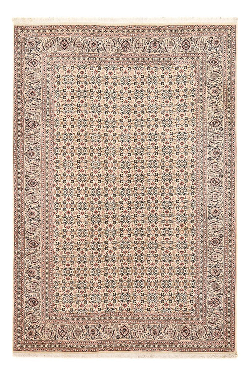 Täbriz - 50 Raj Teppich 200x297cm - Perserteppich - lachs