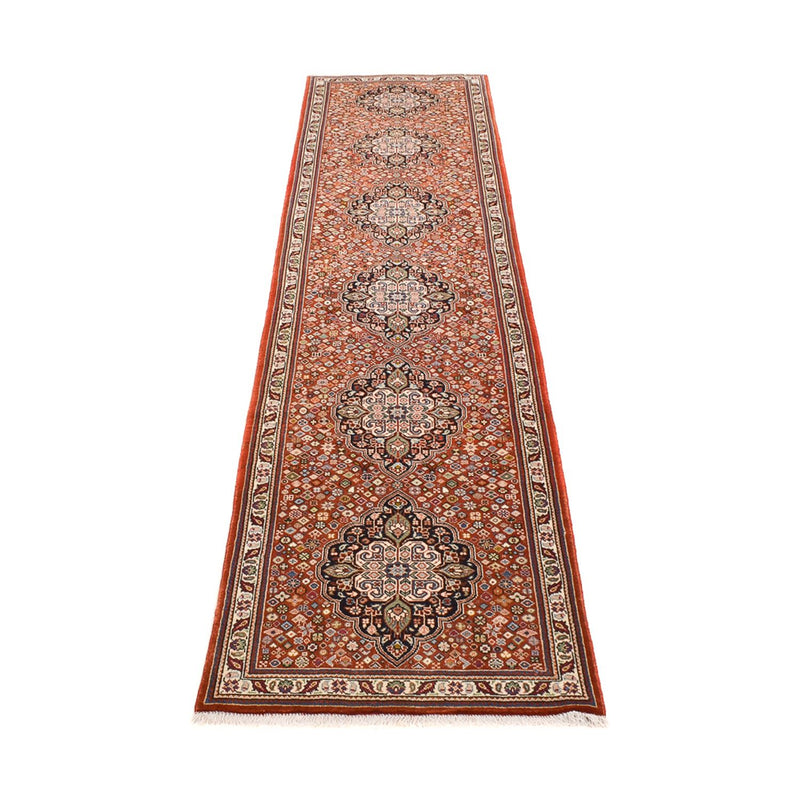 Ghom Teppich 79x310cm - Perserteppich - dunkelbeige
