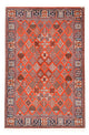 Joshaghan Teppich 131x200cm - Perserteppich - rot