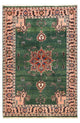 Ardebil Teppich 143x224cm - Perserteppich - grün