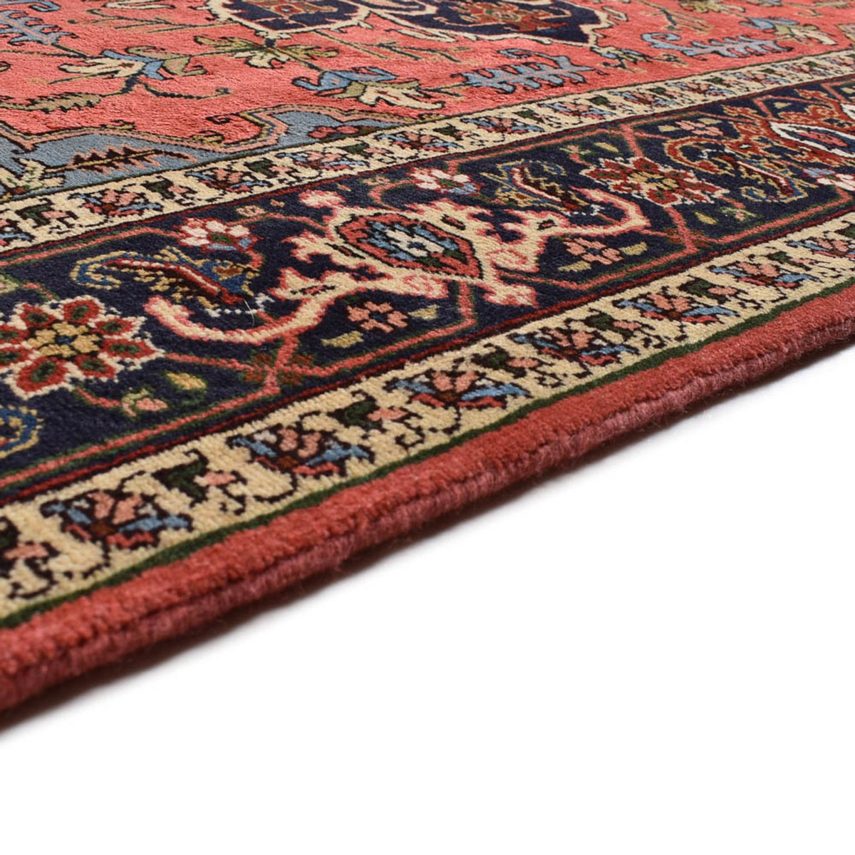 Ardebil Teppich 138x198cm - Perserteppich - hellrot