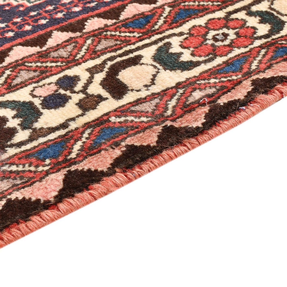 Abadeh Teppich 104x153cm - Perserteppich - rot