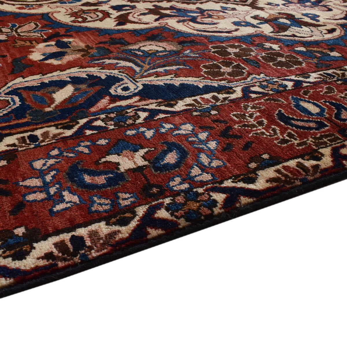 Bachtiar Teppich 206x318cm - Perserteppich - weinrot