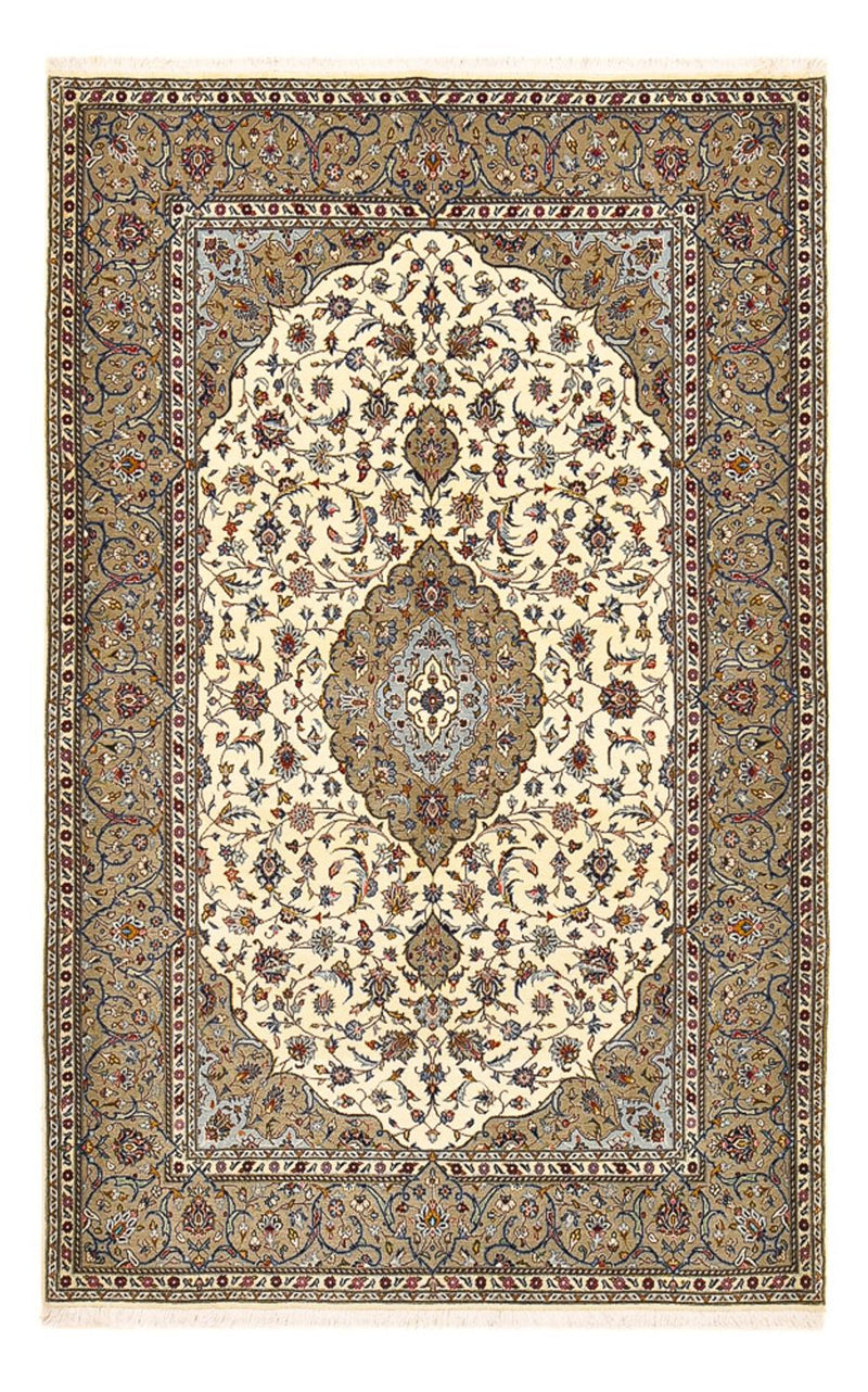Keshan Teppich 142x225cm - Perserteppich - sand