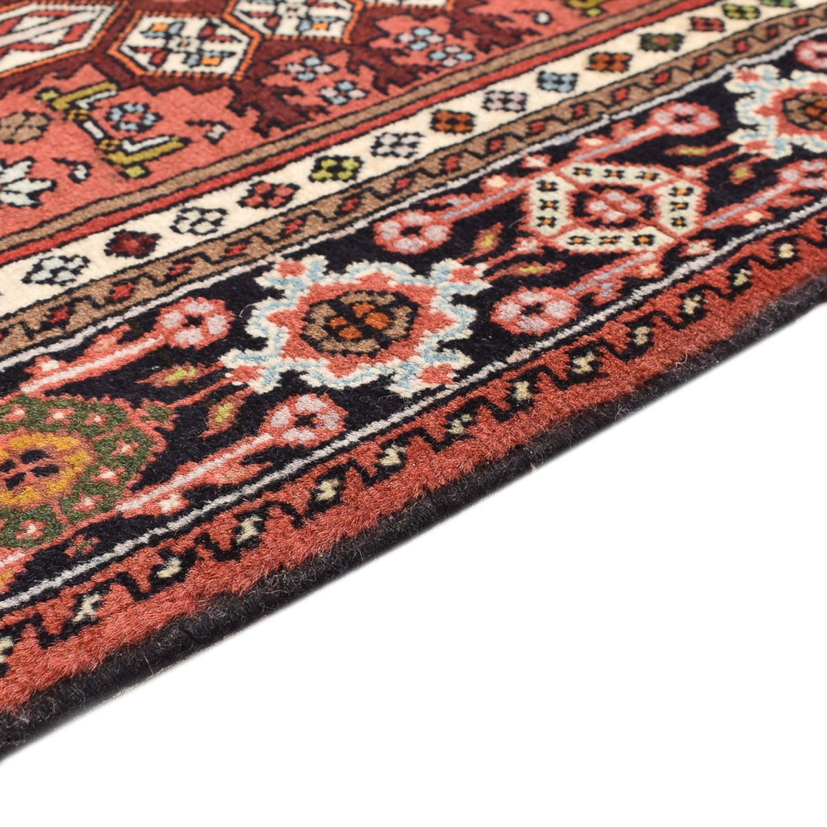 Gholtogh Teppich 73x123cm - Perserteppich - hellrot