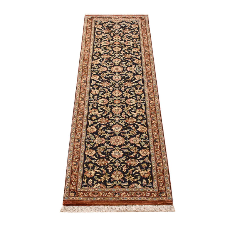 Läufer Perser - Ghom - Royal - 52 x 205 cm - dunkelbeige