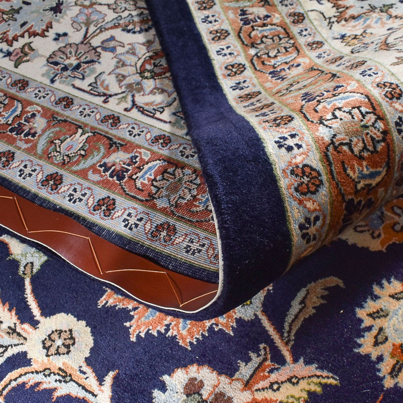 Maschad Teppich 296x382cm - Perserteppich - dunkelblau