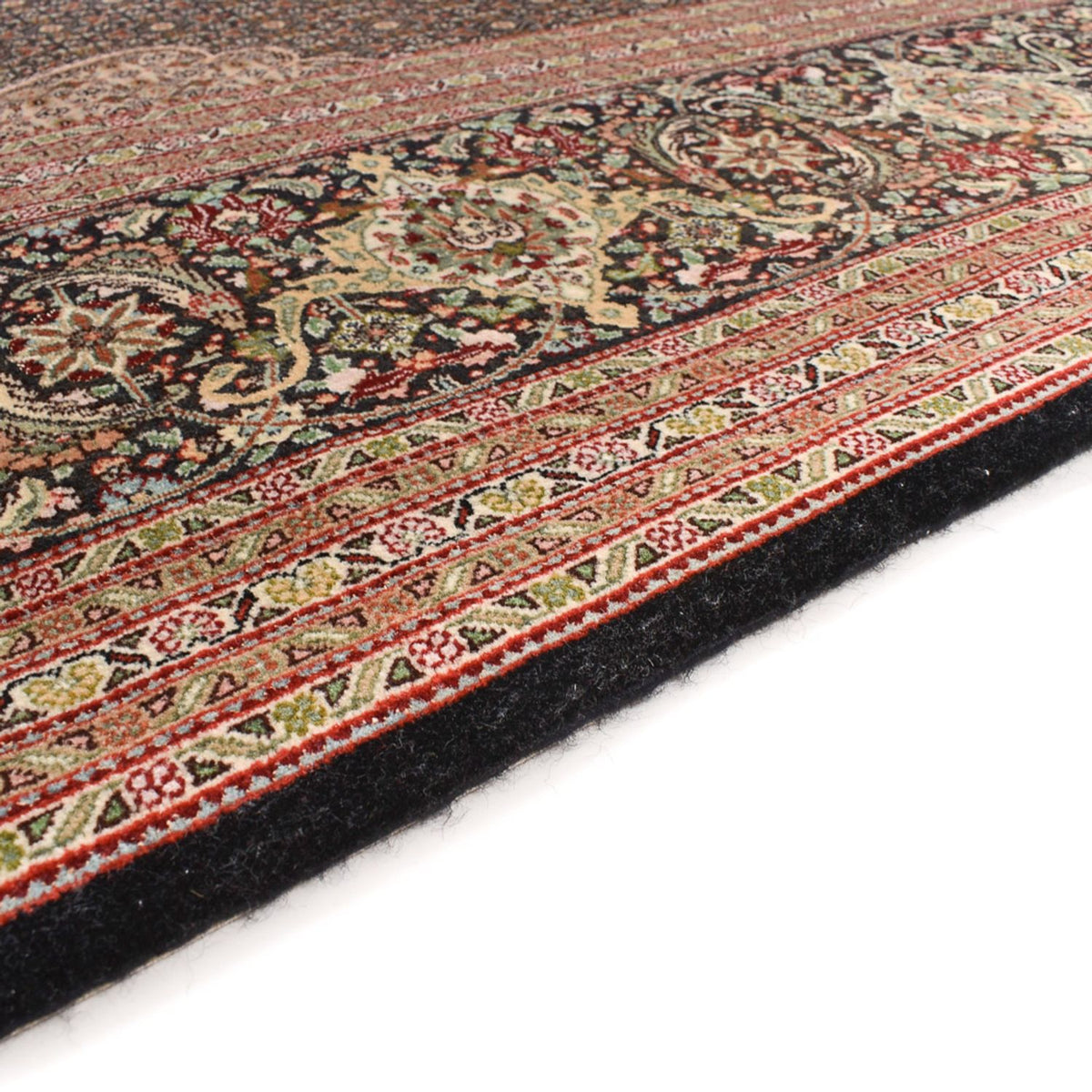 Täbriz - 50 Raj Teppich 300x400cm - Perserteppich - dunkelcamel