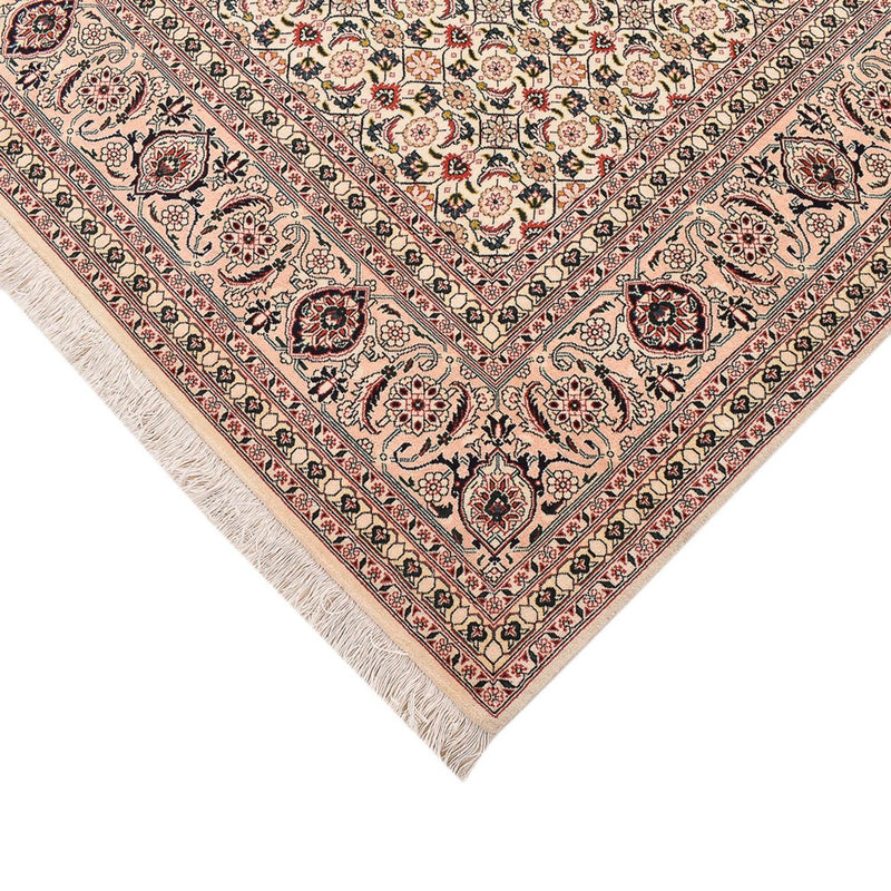 Täbriz - 50 Raj Teppich 200x297cm - Perserteppich - hellbeige