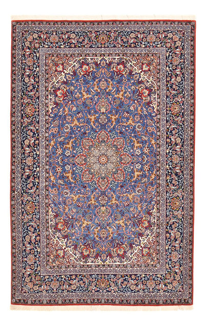 Isfahan Teppich 154x245cm - Perserteppich - blau